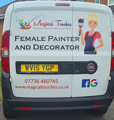 Works Van and logo